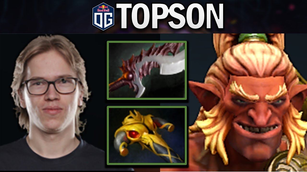OG.TOPSON TROLL WARLORD - 24 MINS GG - DOTA 2 7.27 GAMEPLAY смотреть онлайн