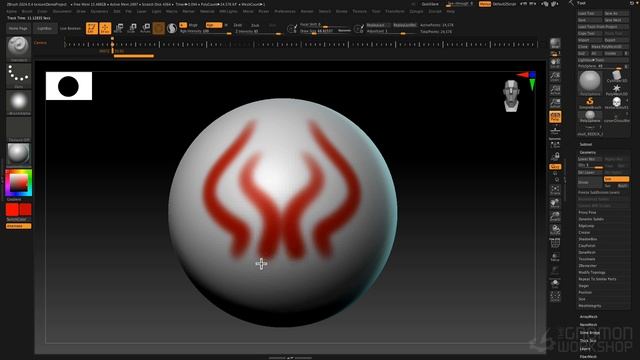 34 - Intro To Texturing With Polypaint смотреть онлайн