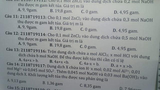 Toán axit, muối tác dụng với bazơ tan - Bài toán xuôi смотреть онлайн