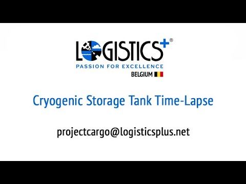 Logistics Plus Inc. - Cryogenic Storage Tank Time-Lapse смотреть онлайн