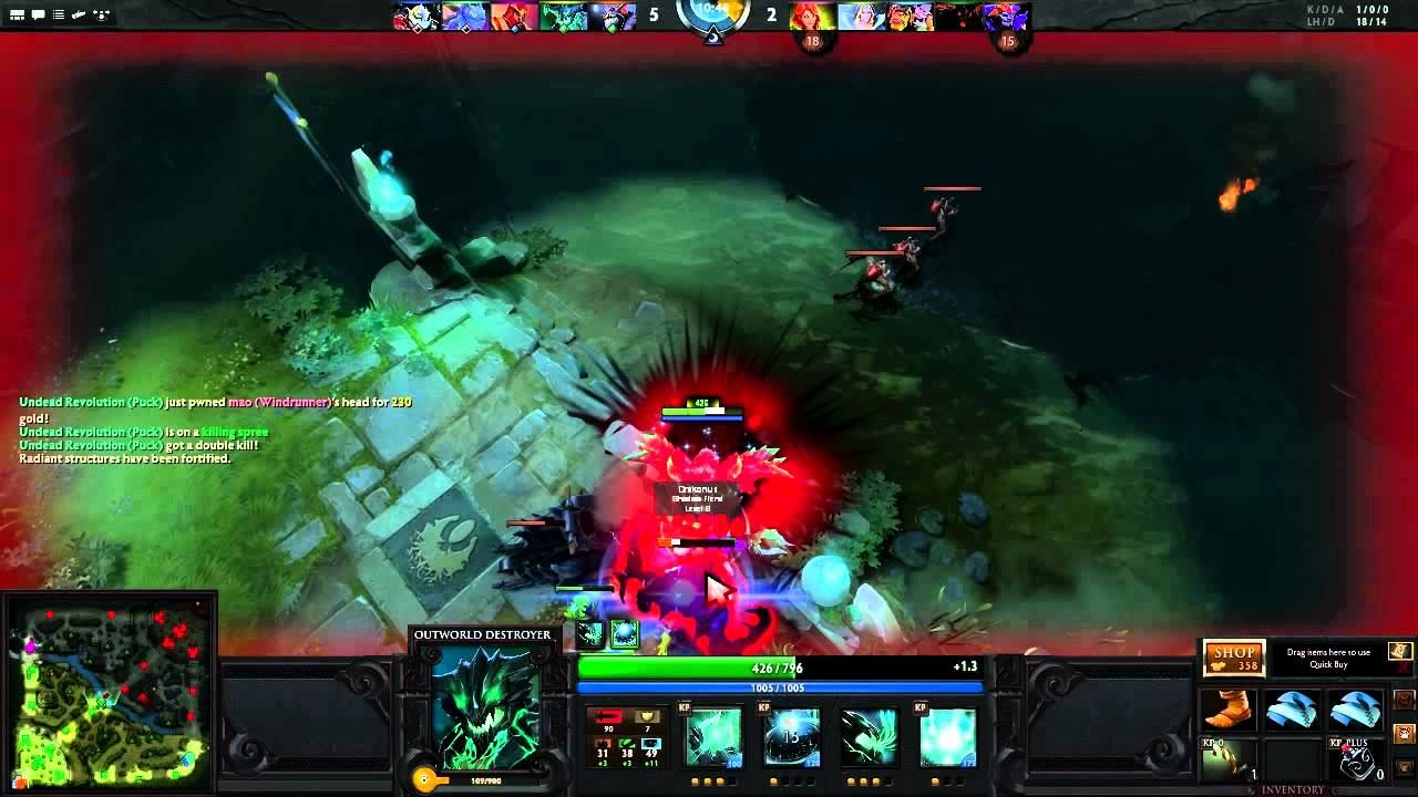 Dota 2 Outworld Destroyer Spotlight Guide addition смотреть онлайн