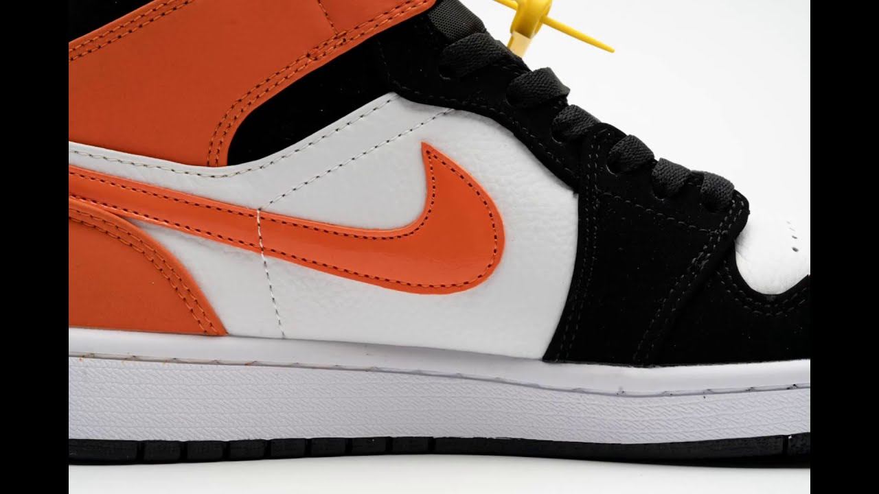 Air Jordan 1 Mid Shattered Backboard 554725-058 basketball shoes смотреть онлайн