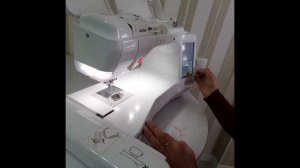 Вышивальная машина останавливается во время работы. Brother V3