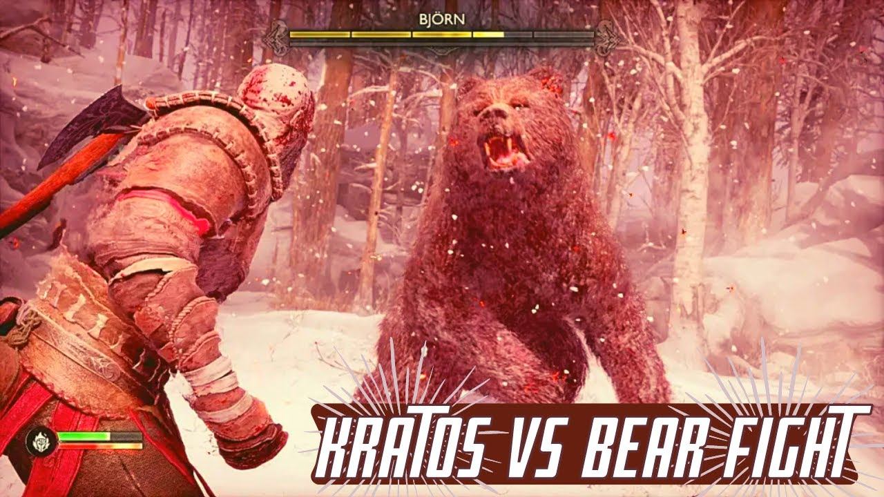 Atreus Transformed as a Bear | God of War Ragnarok | Kratos Vs Bear Boss Fight | @MadDocGaming смотреть онлайн