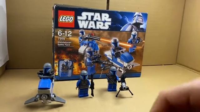 Lego 7914 Mandelorian Battle Pack смотреть онлайн