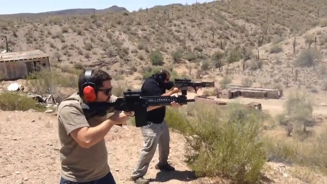 POF-USA: Tandem 12.5 inch full auto P308s doing Mag dumps. смотреть онлайн