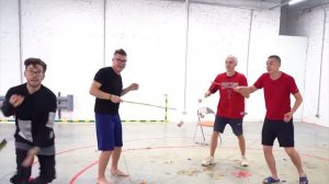 Кто последний выйдет из круга тот получит 1000$ челлендж
