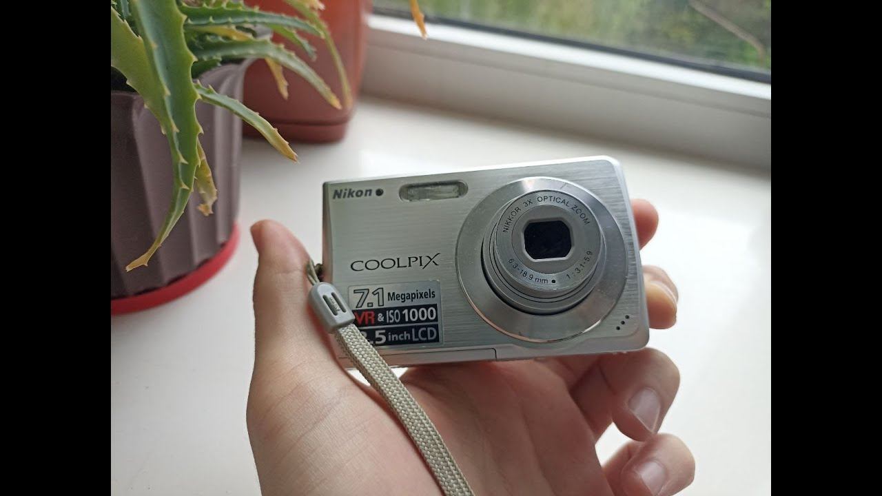💥Camera Nikon COOLPIX S200 Silver 7.1MP digital vintage compact retro rare💥WORKing CHEAP💥 смотреть онлайн