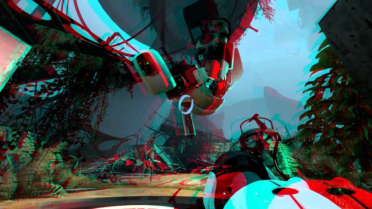 Portal 2 / 3D IZ3D Anaglyph [ FR ] смотреть онлайн
