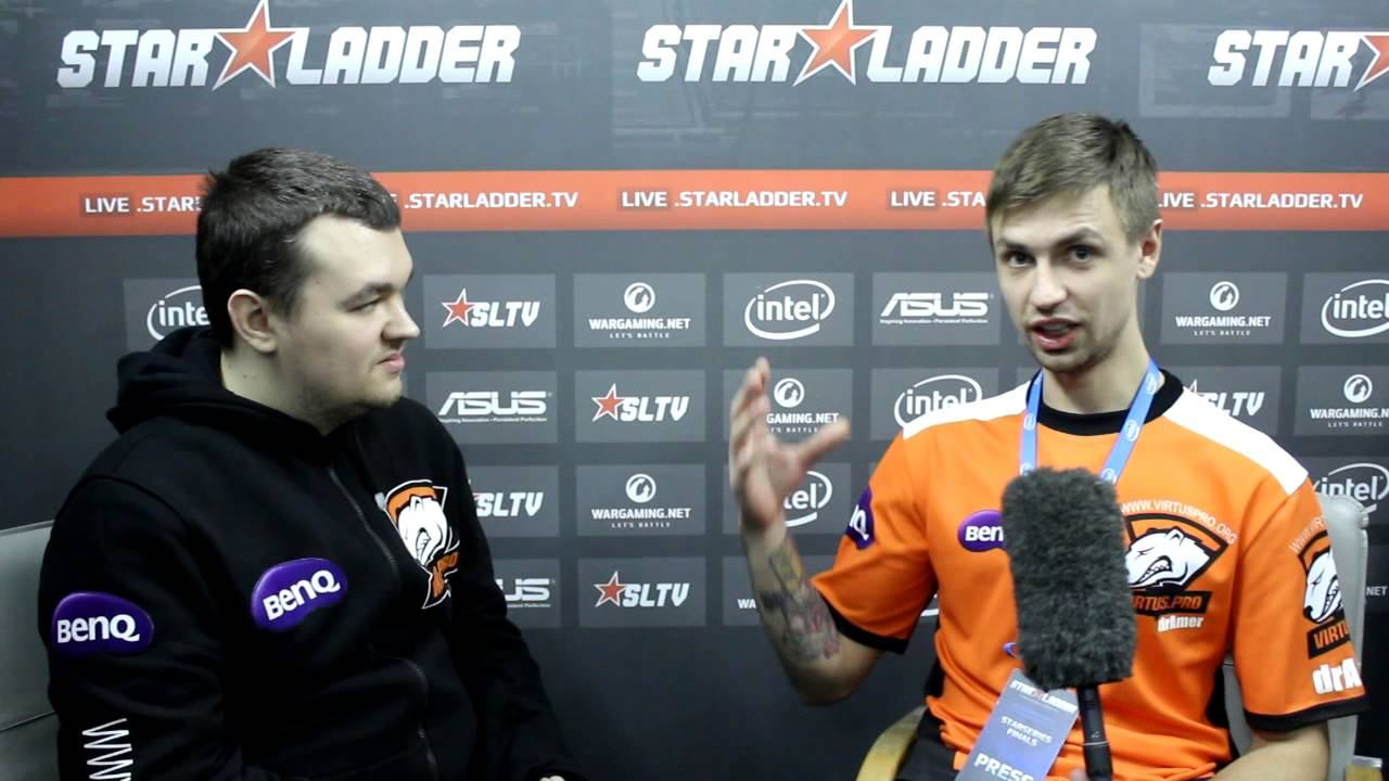 Интервью с Virtus.pro Santa @ SLTV StarSeries #4 смотреть онлайн