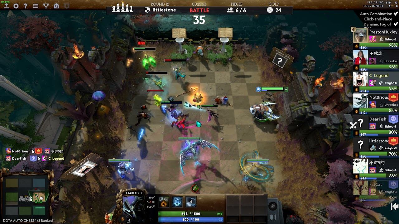 DOTA AUTO CHESS (SECOND CHANCE DOESN'T WORK ANYMORE) смотреть онлайн