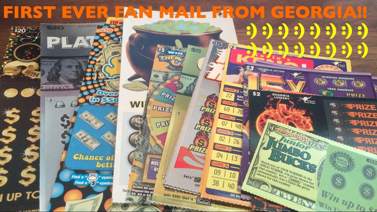 WOW SO MANY SCRATCHERS IN FIRST FAN MAIL EVER!! Thank You Nathan :)