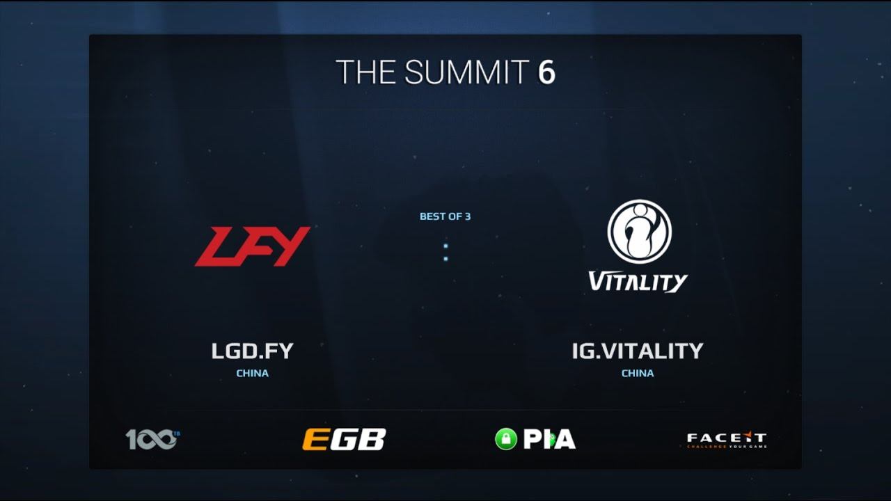 LGD.FY vs IG.Vitality, Game 3, The Summit 6 Qualifiers, China смотреть онлайн