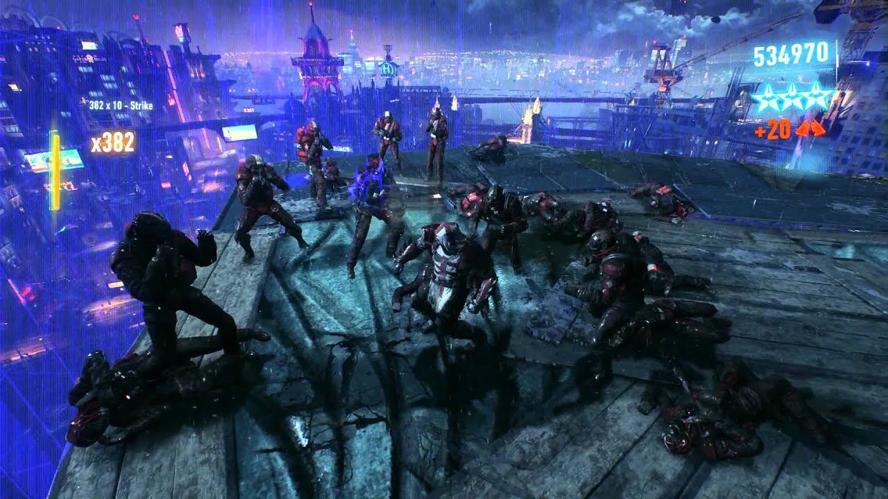 Batman Arkham Knight Azrael's Atonement 499x Combo смотреть онлайн