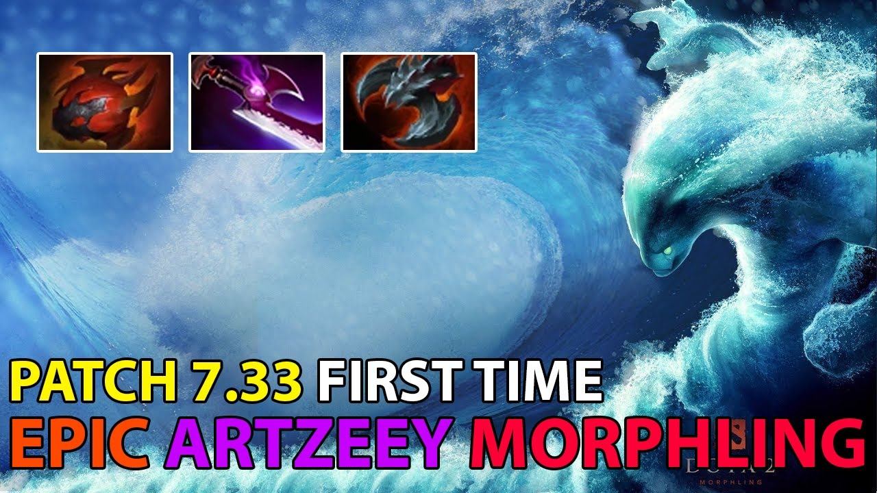 New 7.33 Patch Meta Build Easy For ARTZEEY Morphling — First Time New Frontier Dota2 смотреть онлайн
