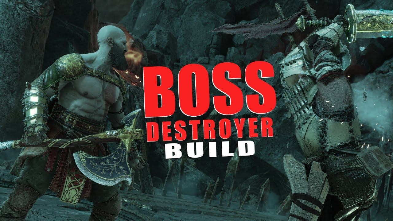 Destroyer Kratos 🪓 Massive Damage Build God of War Ragnarok смотреть онлайн
