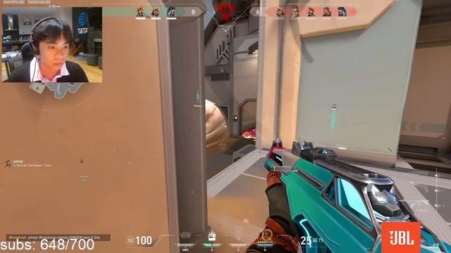CRYOCELLS DESTROYS RADIANT PLAYERS AFTER JOINING 100 THIEVES!! (VALORANT) смотреть онлайн