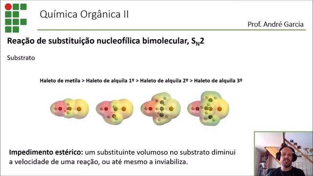 Orgânica II - Aula 3: Reações de Substituição Nucleofílica Bimolecular, SN2 смотреть онлайн