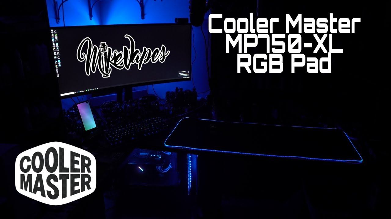 Cooler Master MP750 - XL RGB Mouse Pad смотреть онлайн