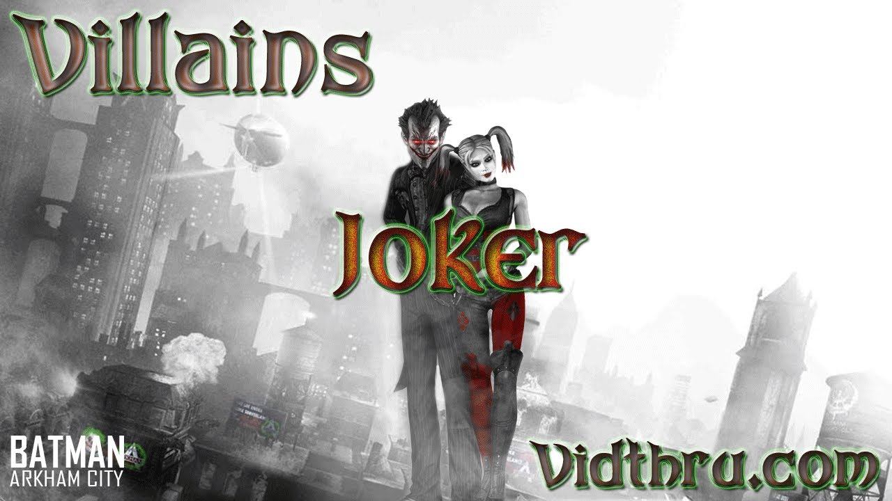 The Joker Arkham Asylum Character Bio смотреть онлайн