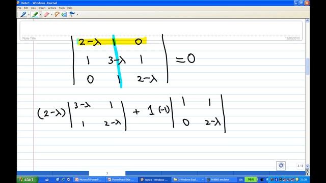eigenvalue of a matrix смотреть онлайн