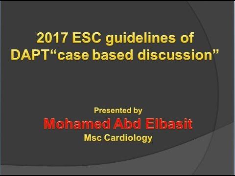 MSA DAPT lecture part 2 Dr Mohamed Abd Elbasit смотреть онлайн