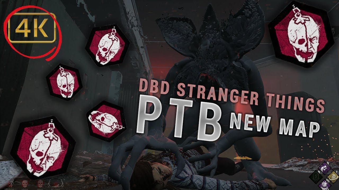 DBD Stranger Things Demogorgon NEW MAP with Mori - Dead by Daylight PTB смотреть онлайн