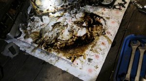 Снятие ГБЦ Ваз 2114, кипит машина.