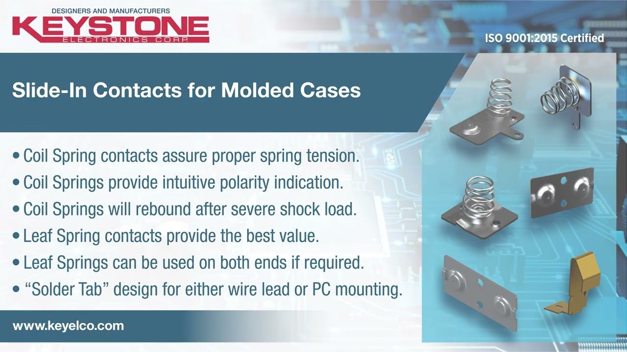 Keystone Battery Clips and Contacts Video-2022updated смотреть онлайн