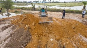 Строительство, засыпаем болота