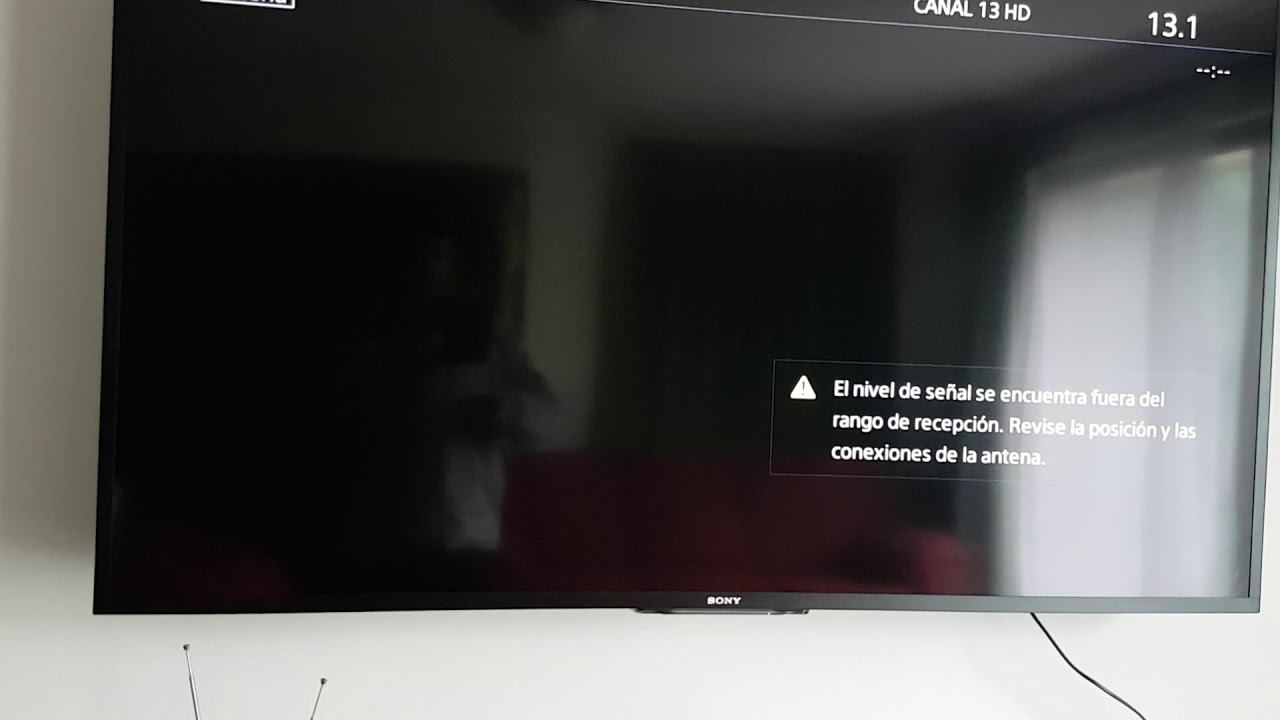 Error Tv Sony KDL-60W855B смотреть онлайн