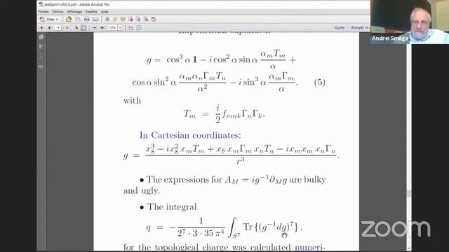Spin(7) instantons in eight dimensions (A. Smilga) смотреть онлайн