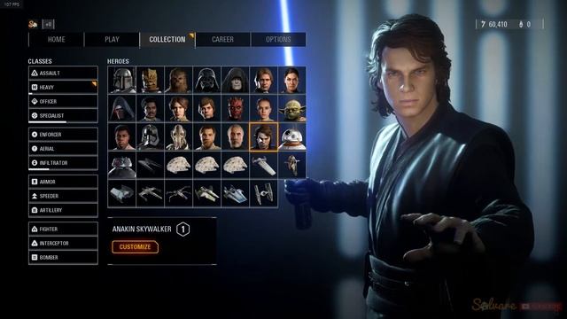 STAR WARS BATTLEFRONT II ALL HEROES / CHARACTERS LIST смотреть онлайн