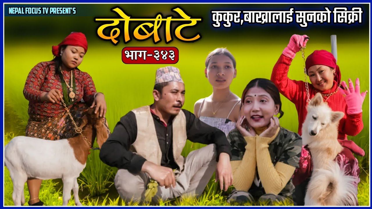 दोबाटे | Dobate Episode 343 | 25 Dec2021 | Comedy Serial | Dobate | Nepal Focus Tv | смотреть онлайн