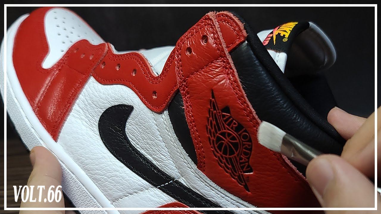 [Custom Shoes] Jordan 1 Light Fusion Red Chicago Custom смотреть онлайн