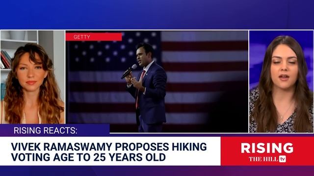 Vivek Ramaswamy Proposes 25 YEAR OLD Age Minimum To Vote: Rising Reacts смотреть онлайн