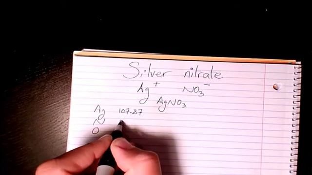 what is the molecular formula of silver nitrate смотреть онлайн