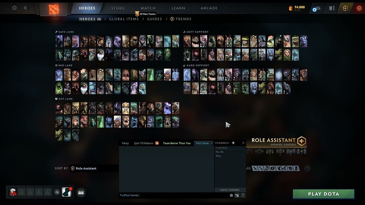 Dota 2 Hero Selection Screen смотреть онлайн