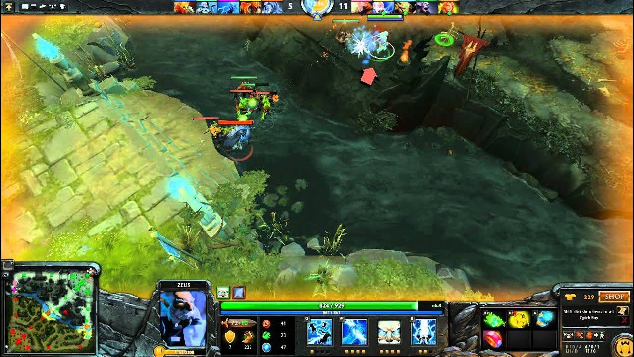MDK Dota2 Playing Zeus OWNING and when the mute fails XD смотреть онлайн