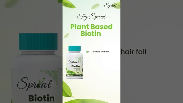 Sprowt Plant Based Biotin for Healthy Hair & Nails смотреть онлайн