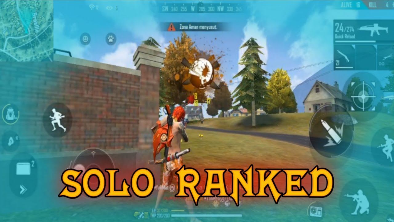 BAR BAR DI SOLO RANKED ‼️ BOOYAH смотреть онлайн