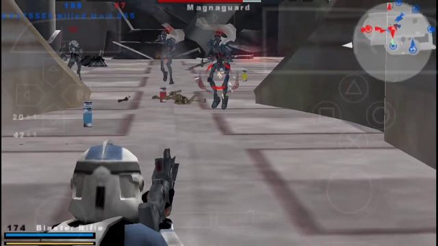 Star wars battlefront 2 PSP gameplay | Anthonybf2's psp mod V8 | Coruscant: Jedi Temple смотреть онлайн