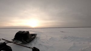 13. Рыбалка на Енисее. Проверка и установка продольного перемёта на налима. 20.11.2022