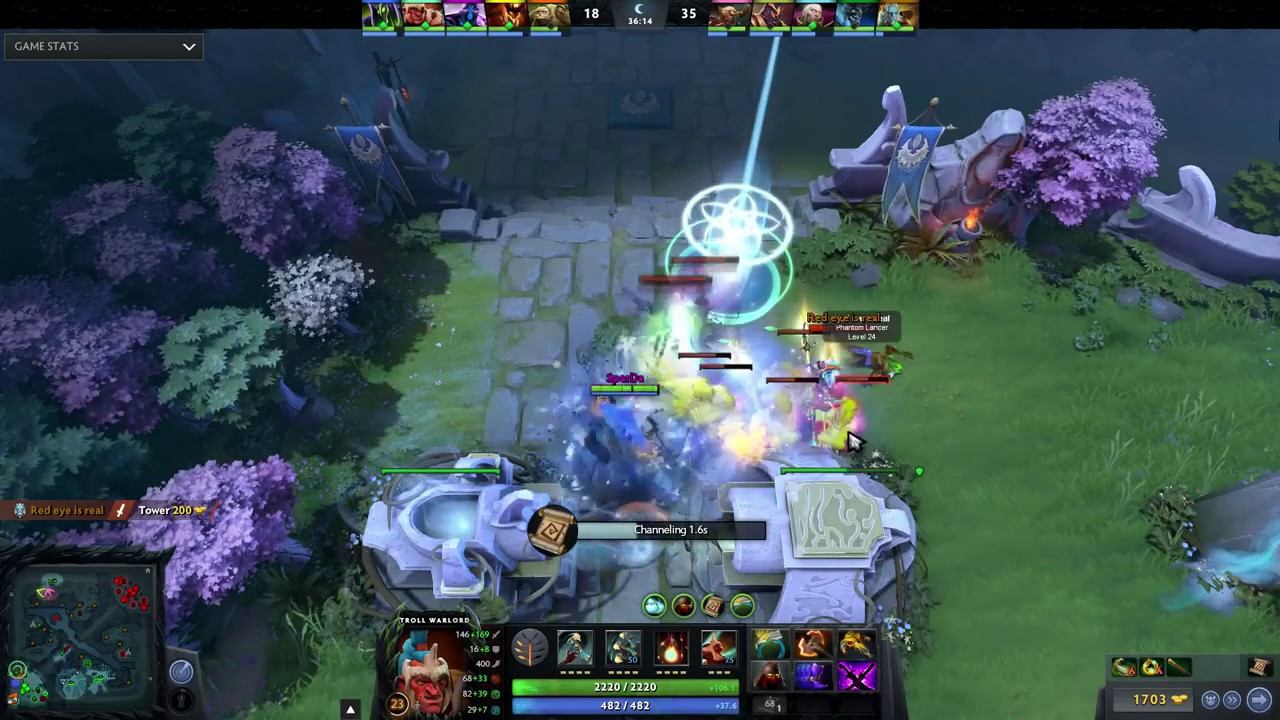 4 Miracle Dota2 Troll Divine Rapier Time to Comeback смотреть онлайн
