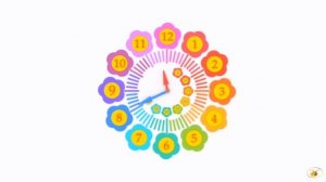 Часики-изучаем время-песенка про часики