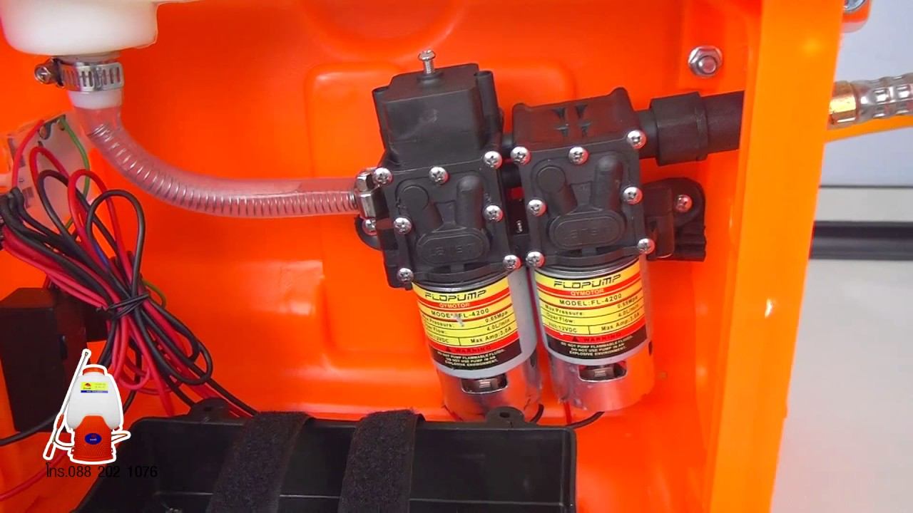 เครื่องพ่นยาปั๊มคู่ แบตเตอรี่ 12V12AH ตรา มิตซูควายเหล็ก смотреть онлайн