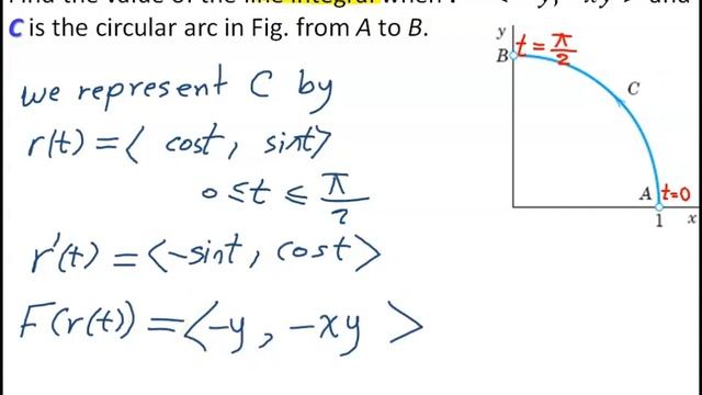 Week15 Lecture 35 Line Integral смотреть онлайн