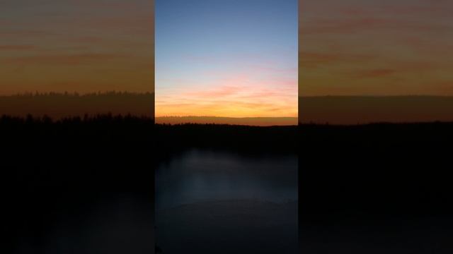 Карельский перешеек 2007. Озеро Ястребиное. Закат. Ноябрь 2007г (Часть 2).mp4 смотреть онлайн