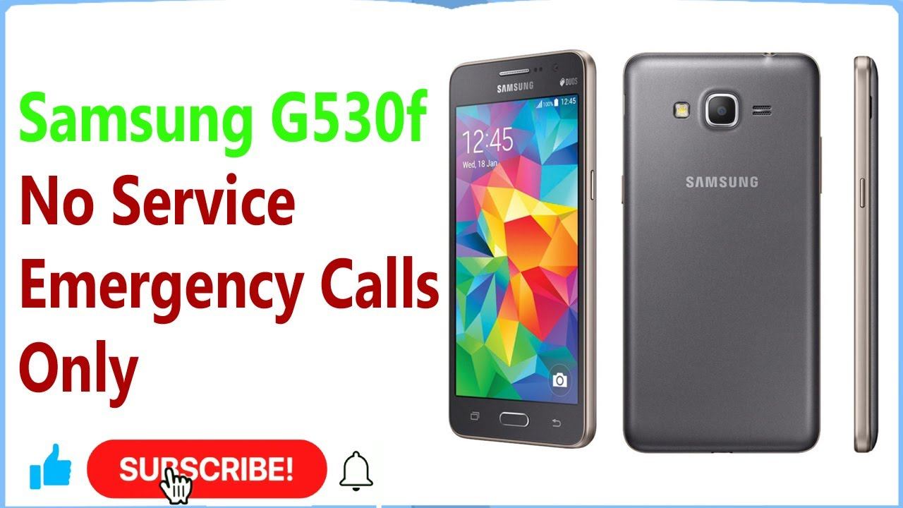 Samsung G530f No Service Emergency Calls Only | Samsung G530 Not Registered On Network Solution смотреть онлайн