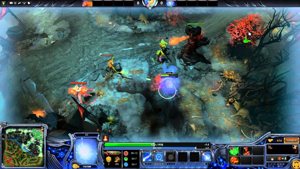 Wisp (IO) VS Lina SOLO mid смотреть онлайн